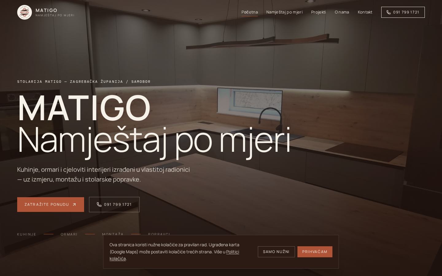 Web - Stolarija Matigo